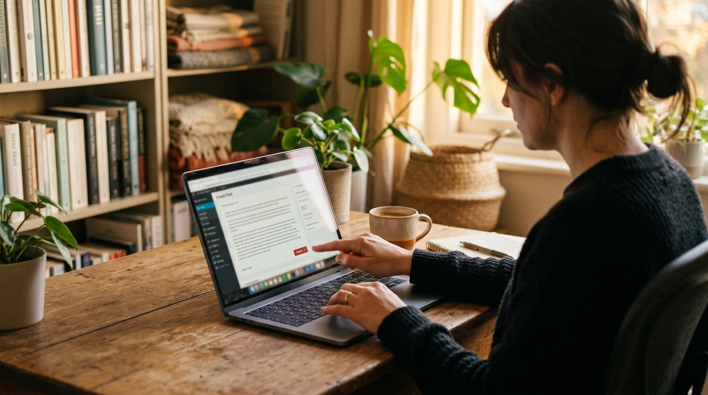 Publishing content goes live